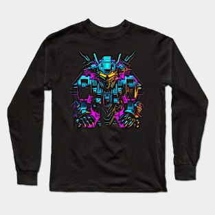 80s Mecha Long Sleeve T-Shirt